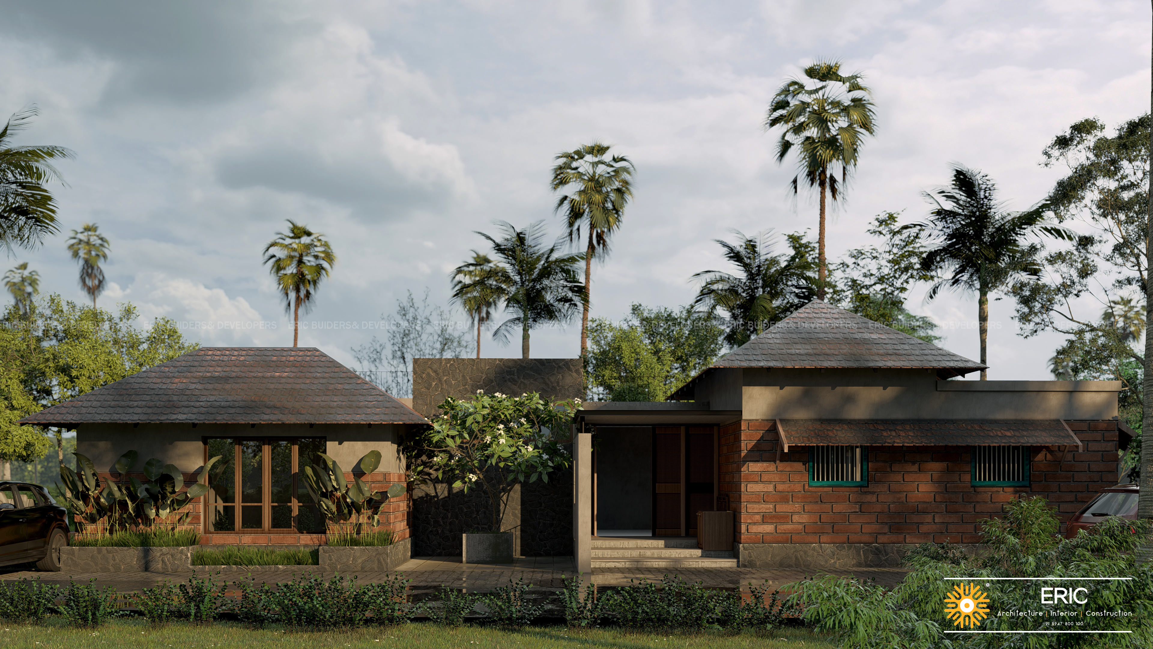 Kerala Tropical Architecture
